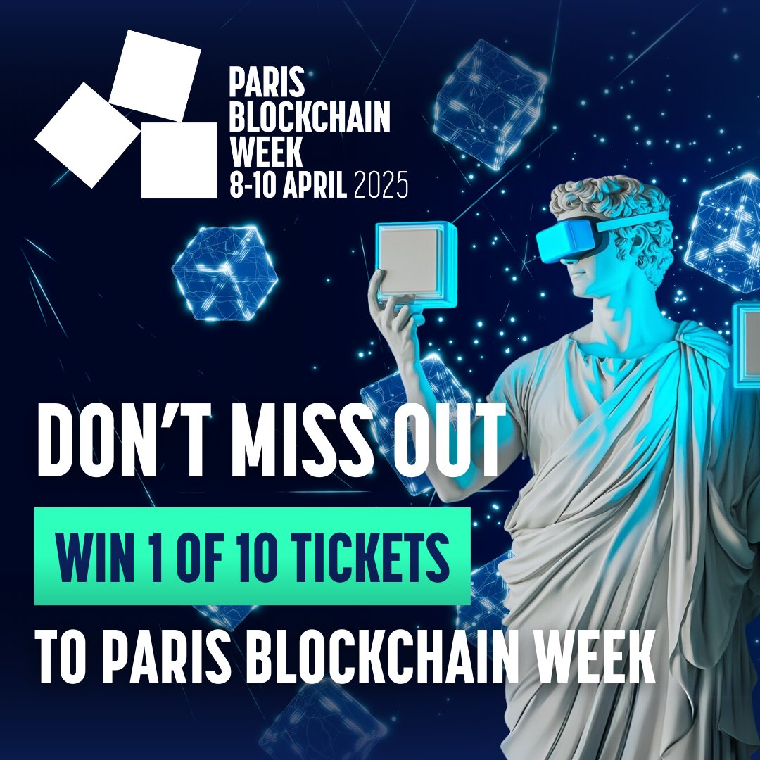 Blum (@blumcrypto) on Twitter photo π«π· TOP CRYPTO EVENT in Paris β your chance to join!! π
Blum is giving away 10 FREE tickets to <a href="/ParisBlockWeek/">Paris Blockchain Week</a> (April 8-10)!
β
Enter now: share.hsforms.com/1fXurGQ_FS76geβ¦
π Winners will be announced in 1 week. Donβt miss out #PBW2025! π«π· TOP CRYPTO EVENT in Paris β your chance to join!! π
Blum is giving away 10 FREE tickets to <a href="/ParisBlockWeek/">Paris Blockchain Week</a> (April 8-10)!
β
Enter now: share.hsforms.com/1fXurGQ_FS76geβ¦
π Winners will be announced in 1 week. Donβt miss out #PBW2025!