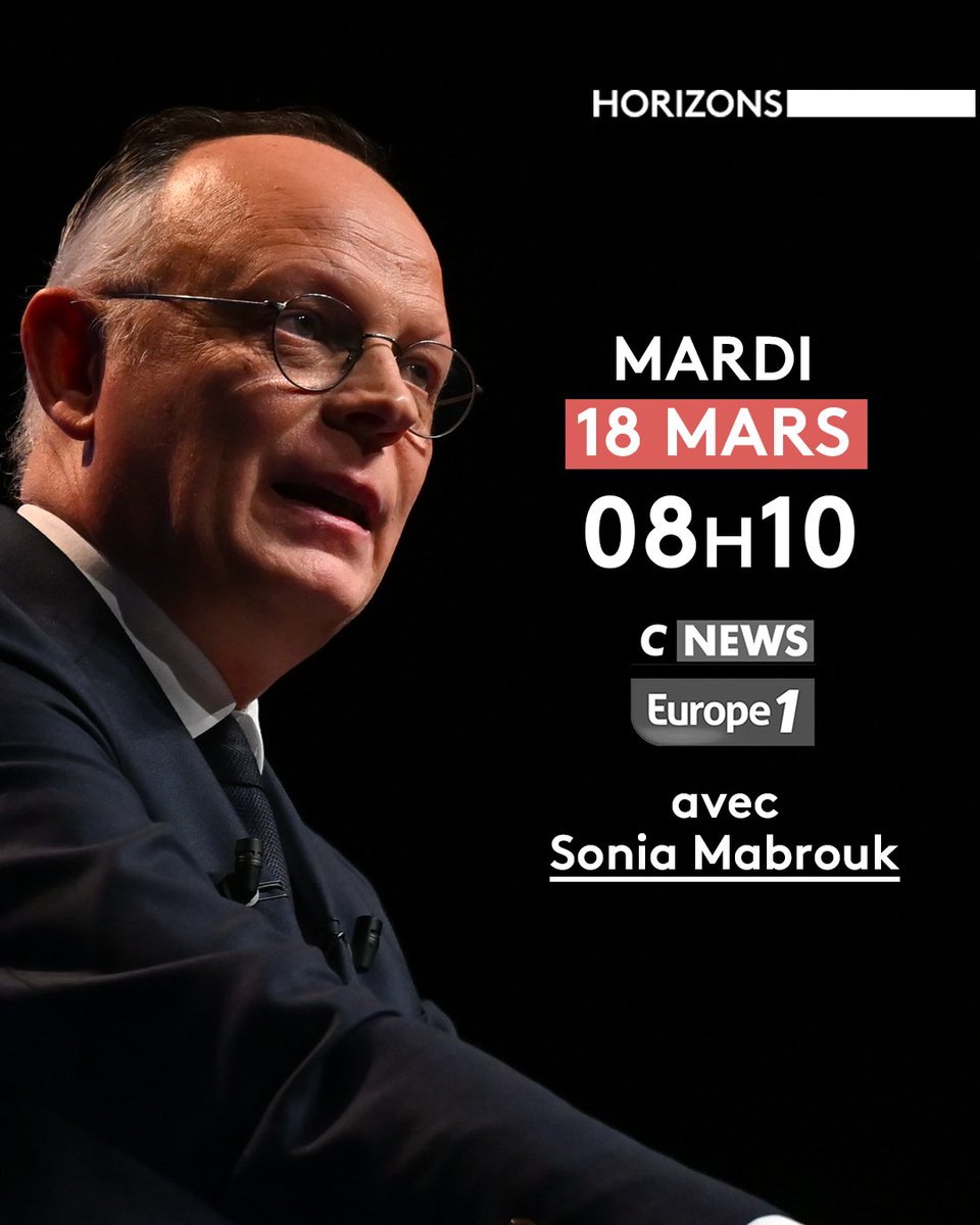 🔴 Demain, à 8h10 sur <a href="/Europe1/">Europe 1</a> et <a href="/CNEWS/">CNEWS</a>, Édouard Philippe sera l'invité de #LaGrandeITW avec <a href="/SoMabrouk/">Mabrouk Sonia</a>.