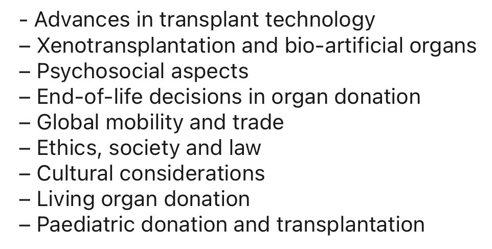 Adnan Sharif (@adnansharif1979) on Twitter photo ELPAT Congress, 9-12 October 2025, Seville <a href="/ESOTtransplant/">ESOTtransplant</a>
Now accepting abstracts until 19 May 2025 - see link below:
esot.org/esot-events/elβ¦
Program to cover the following topics: ELPAT Congress, 9-12 October 2025, Seville <a href="/ESOTtransplant/">ESOTtransplant</a>
Now accepting abstracts until 19 May 2025 - see link below:
esot.org/esot-events/elβ¦
Program to cover the following topics: