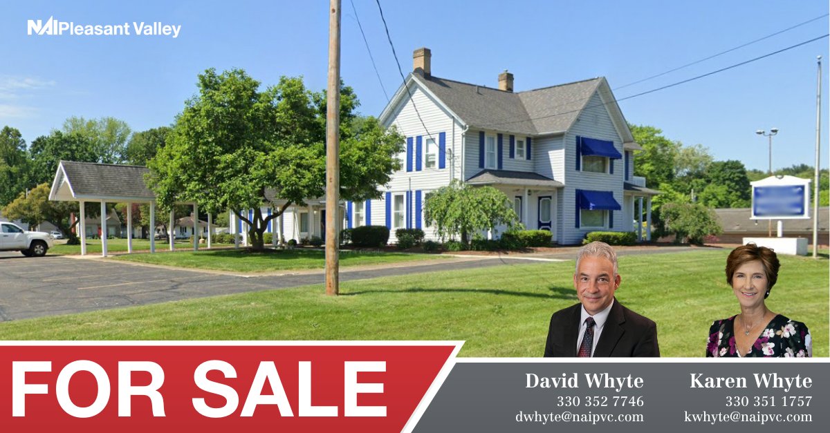 FEATURED LISTINGS | A unique Portage Lakes property featuring 4,900 SF on 2 acres for sale. It is currently used as an operational funeral home. myemail.constantcontact.com/Unique-Portage…

For more information:
David Whyte: dwhyte@naipvc.com
Karen Whyte: kwhyte@naipvc.om