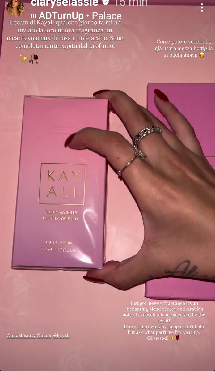 francaruberto56's tweet photo. #claryselassie
Il regalo prezioso di #kayli
#huda #hudabeauty che Clary aveva ricevuto giorni indietro con la nuovissima fragranza 😊
Clary molto felice ❤️😺🥰 https://t.co/CL5UWCnMu3