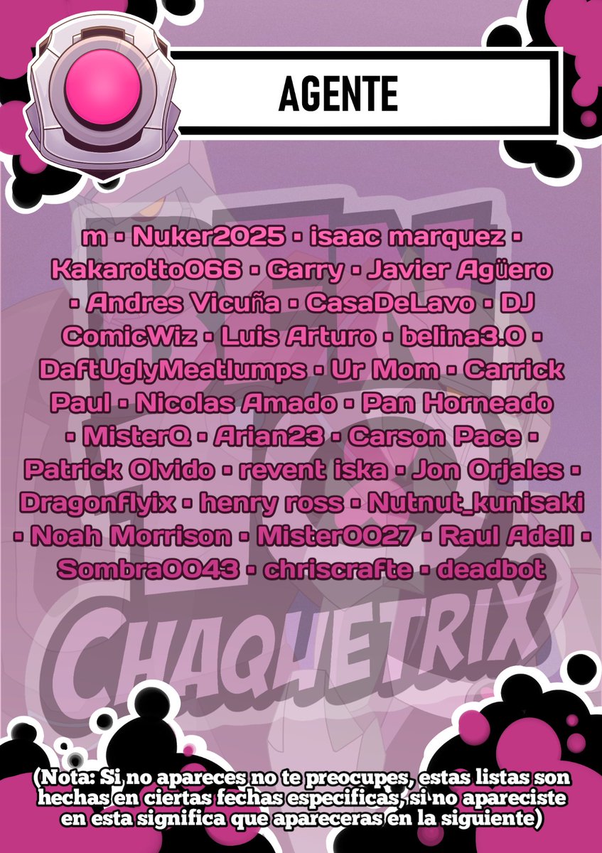 <a href="/alrodri01/">Alrodri2024</a> y <a href="/zaifoxx_wm/">ZaiFoxxWM</a> , se sigue expandiendo el equipo!

Les recuerdo que tenemos un Patreon, y una de las recompensas es un agradecimiento al final de los comics!

Muchas gracias por su apoyo!