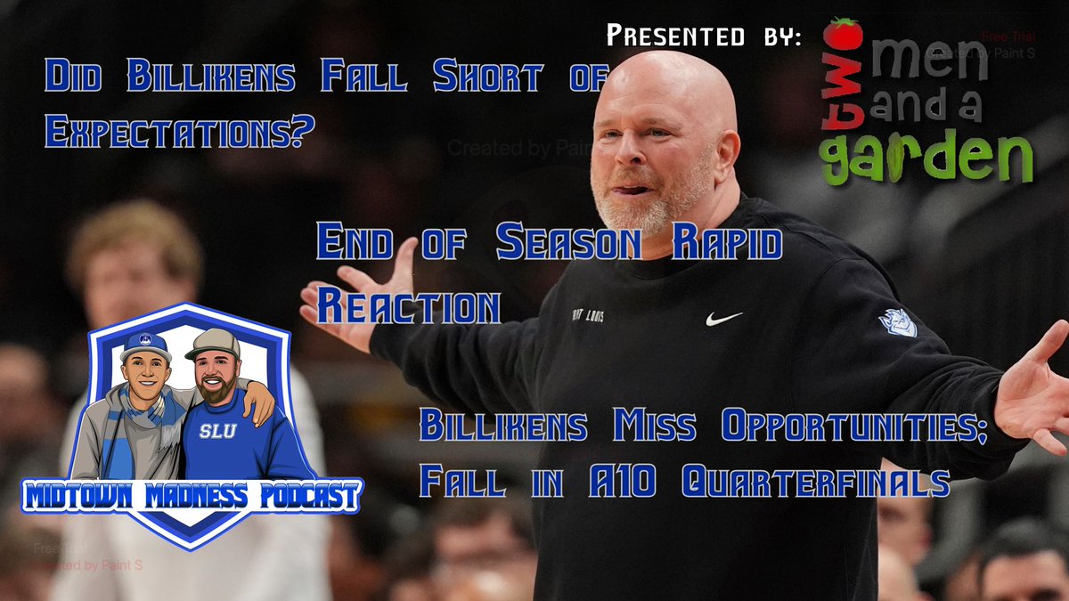 MidtownMadPod's tweet image. 🚨NEW EPISODE🚨

Billikens Advance, Then Fall in Quarterfinal

Swope Goes Full Isabell, Gets No Help in Loss

Avila and Expectations

NIT Invite Reaction

Cameron Hutson Update

🍎tinyurl.com/23srvxpn

🟢 tinyurl.com/54wzf3c8

📺 tinyurl.com/4p629yex