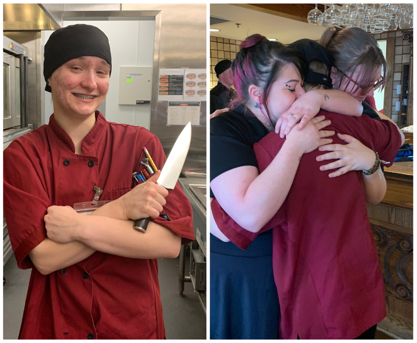 #HappyGraduation We had an early graduation for Owen, who had perfect attendance! 😍❤️

They returned home to New Jersey to complete their high school diploma, then on to the Culinary Institute of America in New York!
#lifeskitchen #servingsecondchances lifeskitchen.org/training-progr…