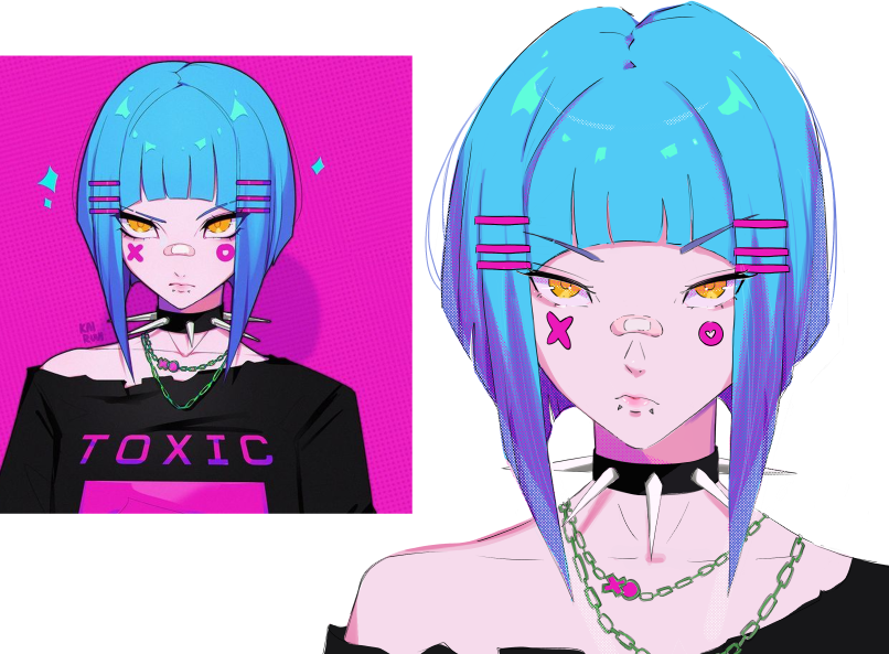 kimmicheeze's tweet photo. Style studies that I did last year in @AdrianArt96 's bootcamp https://t.co/QZPYuBJr1m