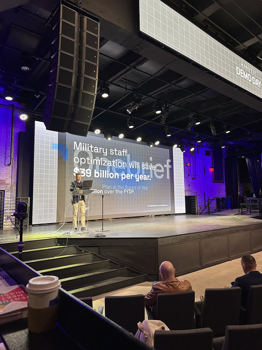 Schredes's tweet photo. Cc some of my favorite demos so far from Manifest: Demo Day (@LongWalkHQ), doing just that. 

@FirehawkAero @vatnsystems @Onebriefapp @zeromarkinc https://t.co/uGYKpmkiZD