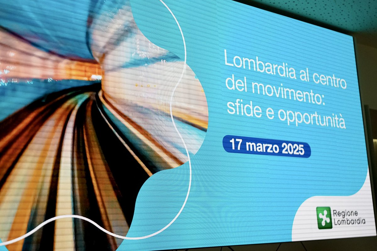 Convegno ‘Lombardia al centro del movimento: sfide e opportunità’ 🚉

#Lombardia #Trasporti #Convegno #Sfide #Futuro