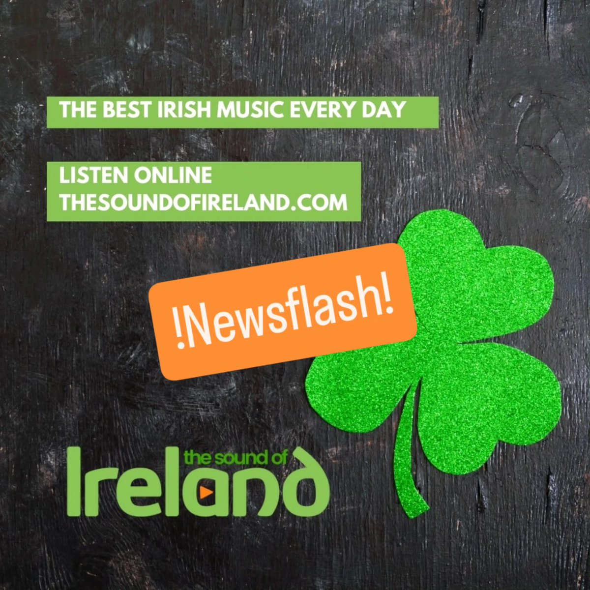 !Newsflash! We're staying on air all year round with the best Irish music every day. Listen online &amp; on smart speaker. Ask Alexa 'Enable The Sound of Ireland skill' then 'play The Sound of Ireland' #thesoundofireland #irishradio #irishmusic #irishculture #Ireland #irish