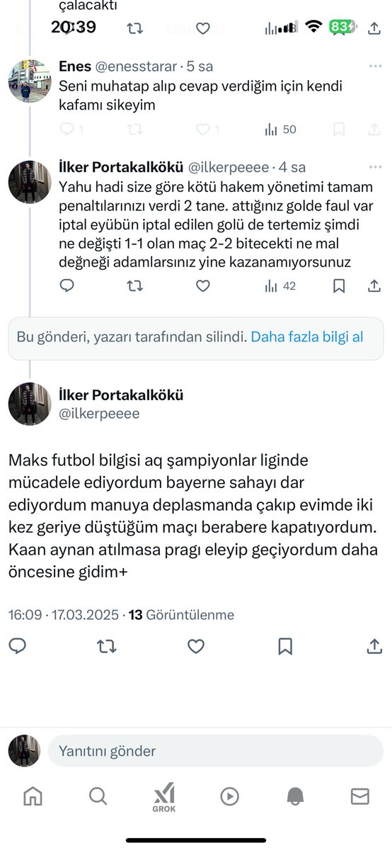 Neoldu foton gitti cahil cüheylaya laf anlatmaya çalışan kafamı sikeyim