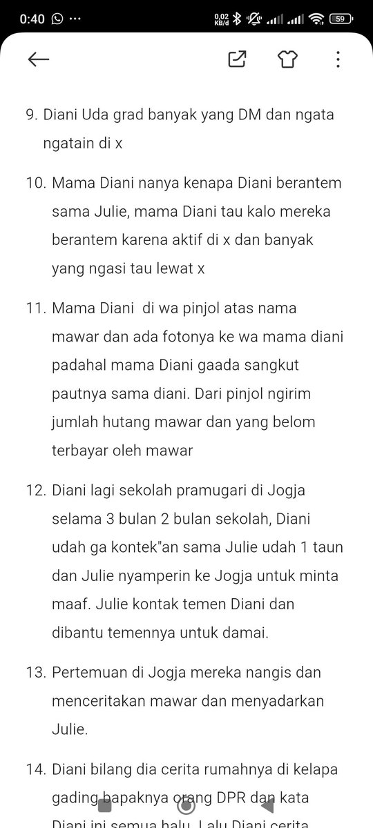 Bima13_'s tweet image. Rekap live ka Diani 17 Maret 2025 end 18 Maret 2025 00.40 
1/2