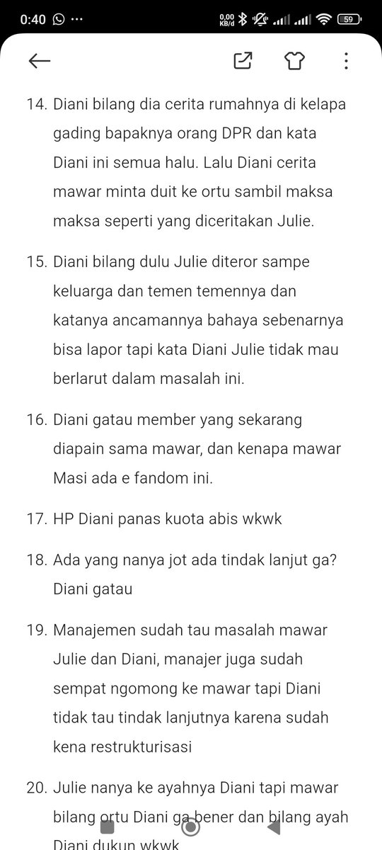 Bima13_'s tweet image. Rekap live ka Diani 17 Maret 2025 end 18 Maret 2025 00.40 
1/2