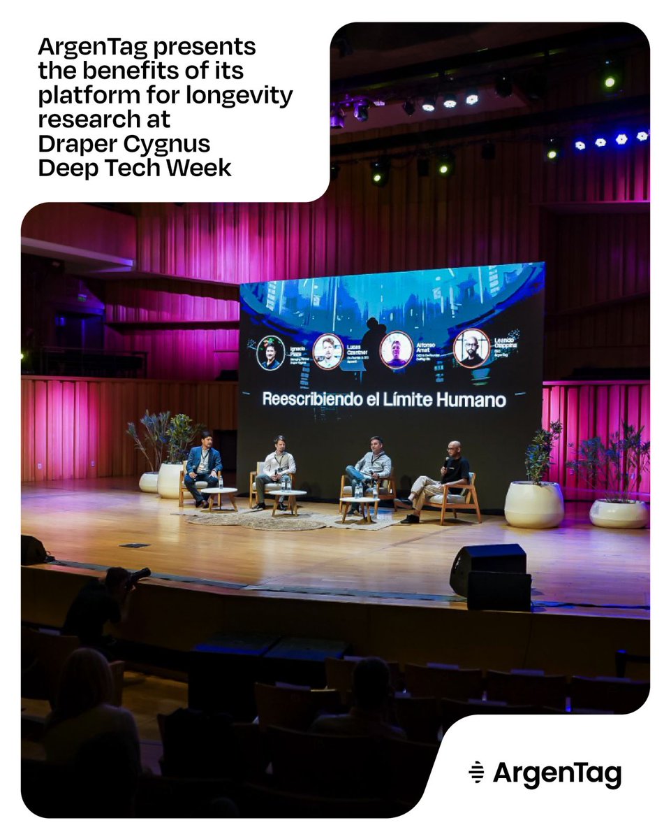 ArgenTag (@argentagbio) on Twitter photo Last week at <a href="/DraperCygnus/">DraperCygnus</a> Deep Tech Week, our CEO <a href="/leanciappina/">Leandro Ciappina</a> presented ArgenTag and shared how single-cell sequencing is unlocking a new paradigm in human biology.
This panel was part of <a href="/TimDraper/">Tim Draper</a> and <a href="/AdamDraper/">Adam Draper ⏻</a> ’s visit to Argentina Last week at <a href="/DraperCygnus/">DraperCygnus</a> Deep Tech Week, our CEO <a href="/leanciappina/">Leandro Ciappina</a> presented ArgenTag and shared how single-cell sequencing is unlocking a new paradigm in human biology.
This panel was part of <a href="/TimDraper/">Tim Draper</a> and <a href="/AdamDraper/">Adam Draper ⏻</a> ’s visit to Argentina