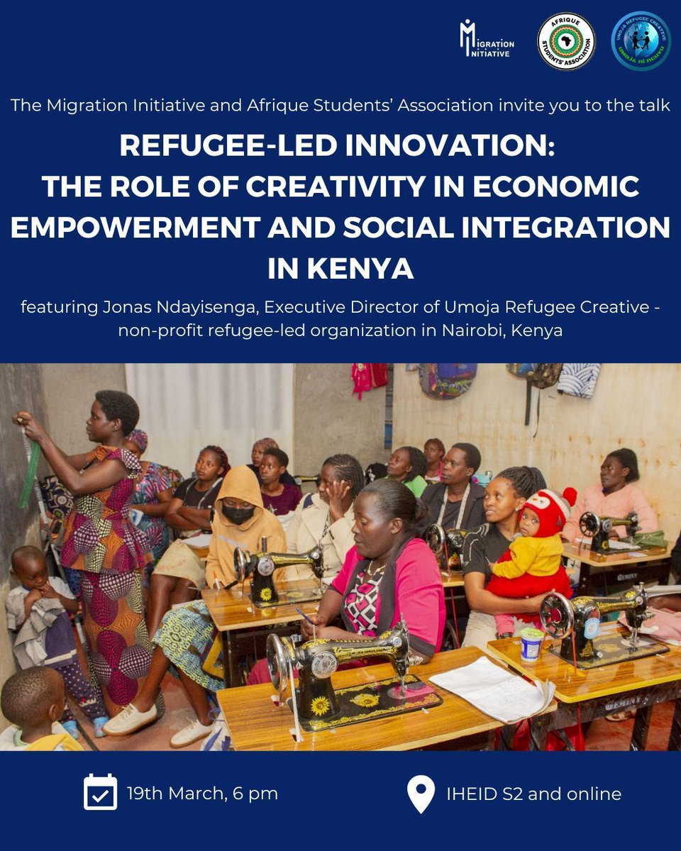 Umoja Refugee Creative (@refugeeumoja) on Twitter photo Join us on Wednesday 19/3/2025 at 8pm, as we elaborate and learn on the impact of RLOs' work in enhancing the social integration and economic inclusion in Kenya. google.com/url?q=https%3Aโฆ
<a href="/IloProspects/">ILO Prospects</a>
<a href="/MastercardFdn/">Mastercard Foundation</a>
<a href="/UNLincoln/">University of Nebraska-Lincoln</a>
<a href="/HIAS_Kenya/">HIAS Kenya</a>
<a href="/RefugePt/">RefugePoint</a>
<a href="/WeAreCohere_Org/">Cohere</a>
<a href="/RESCUEorg/">IRC - International Rescue Committee</a> Join us on Wednesday 19/3/2025 at 8pm, as we elaborate and learn on the impact of RLOs' work in enhancing the social integration and economic inclusion in Kenya. google.com/url?q=https%3Aโฆ
<a href="/IloProspects/">ILO Prospects</a>
<a href="/MastercardFdn/">Mastercard Foundation</a>
<a href="/UNLincoln/">University of Nebraska-Lincoln</a>
<a href="/HIAS_Kenya/">HIAS Kenya</a>
<a href="/RefugePt/">RefugePoint</a>
<a href="/WeAreCohere_Org/">Cohere</a>
<a href="/RESCUEorg/">IRC - International Rescue Committee</a>
