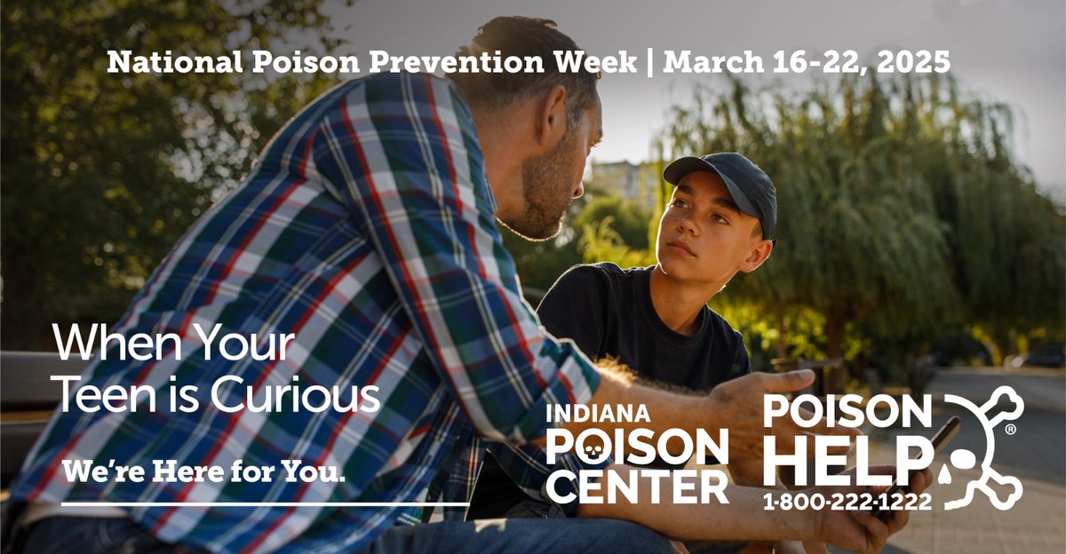 💬Talk openly about the dangers of substances and social media challenges
📲Save the poison help number in your phone and theirs
☎️ 1-800-222-1222 if you have questions

Calling is always free, fast, confidential, and non-judgmental. #NPPW25