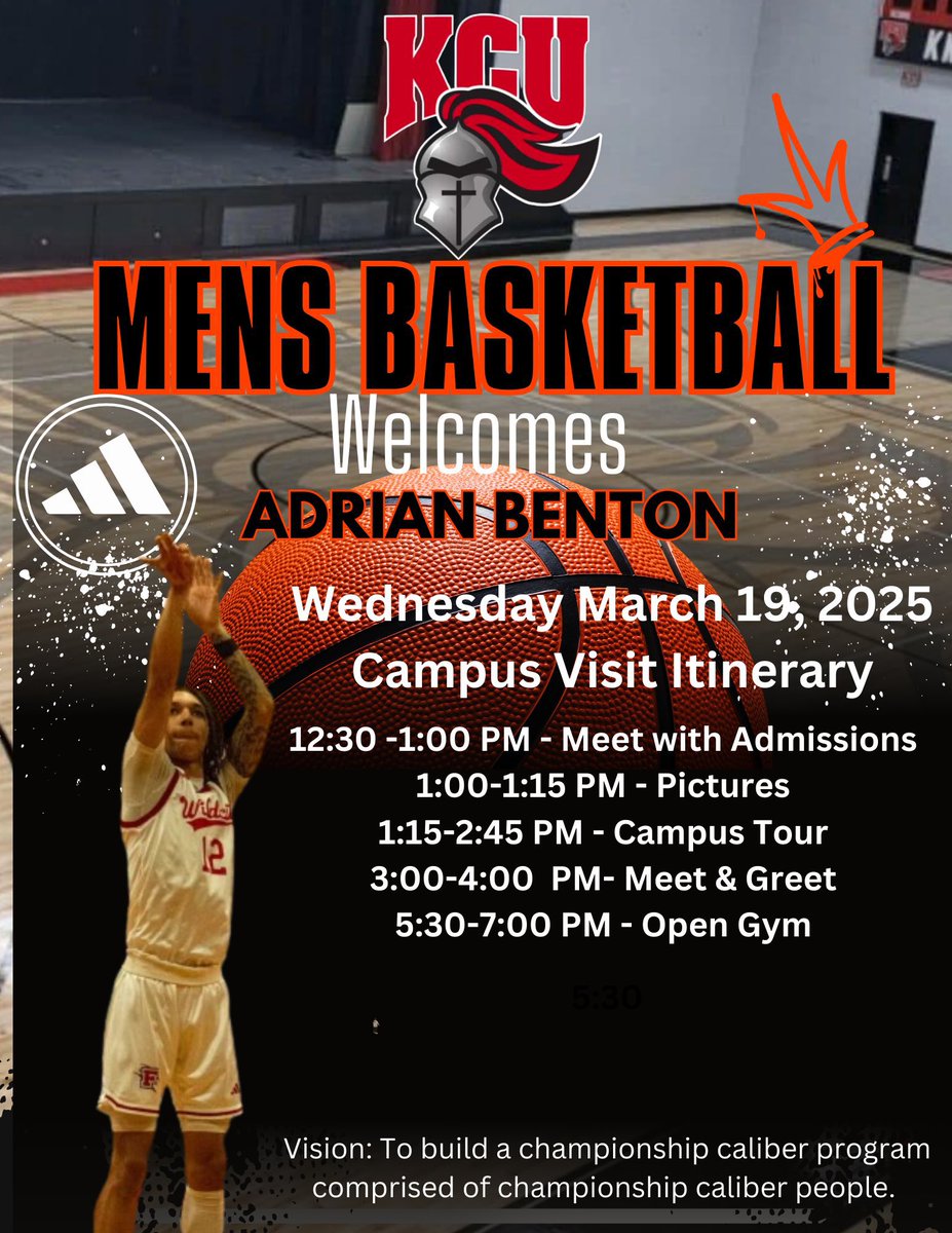 Looking forward to being down at <a href="/GoKnightsMBB/">KCU Men's Basketball</a> thank you to <a href="/Chpack20/">Charles pack</a> for the invite! ❤️🖤