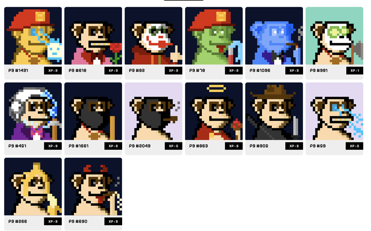 CryptoBullyzNFT's tweet image. Getting busy with Custom traits for Project 9 

@i3uuve1 @FrostbyteOnApe #Project9