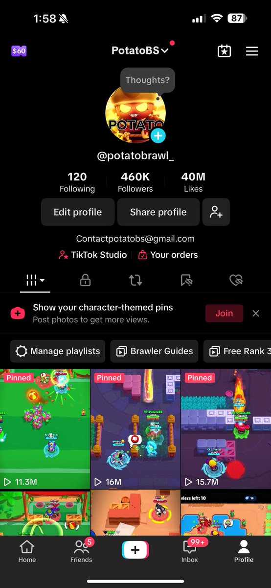 First ever brawl stars account to hit 40 million likes