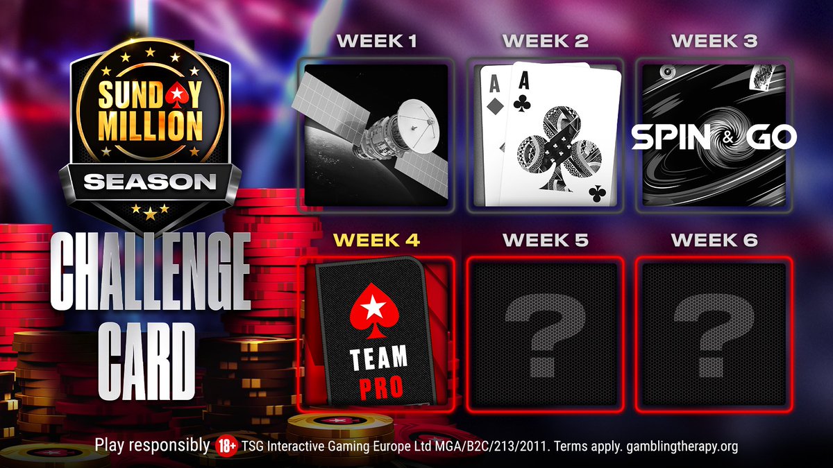 PokerStars's tweet photo. 🎟️TWENTY $109 Sunday Million tickets to be won🎟️

There's a storm brewing...but who'll sail through it?

Which of:

A) @tonkaaaap
B) @barnyboatman
C) @lalitournier

Will go deepest in the Sunday Storm 14th Anniversary?

Reply with [Stars ID] + #SundayMillionChallenge by 18:00 CET, Sun

T&Cs: https://t.co/gaxQbmxw8k