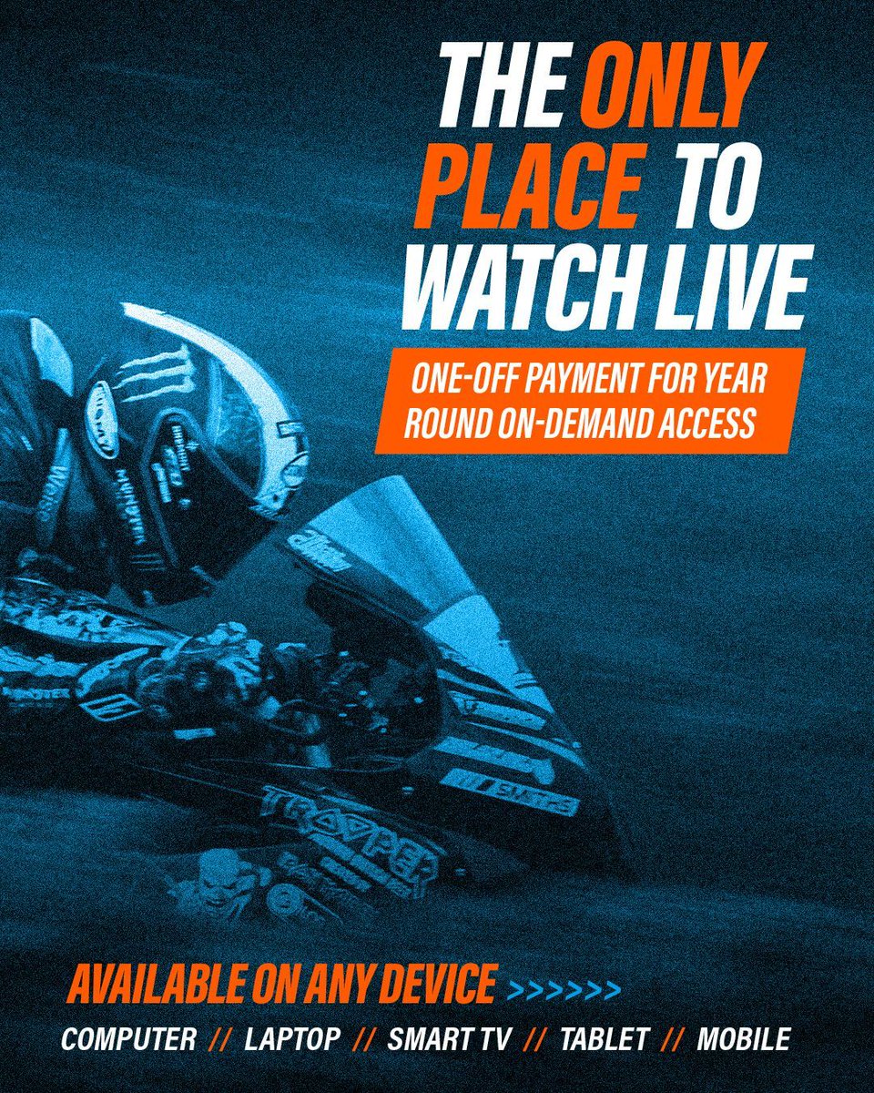 ttracesofficial's tweet photo. But what do you actually get with the 2025 Live Pass?

At a glance:
🏍 The only place to watch live. Full and uninterrupted live coverage of all 6 qualifying sessions and 5 race days (40+hrs)
🏍 One-off payment to access it all
🏍 Pre-race build-up, live commentary and in-depth post-race analysis by experts including current and ex-TT racers
🏍 Watch again on-demand feature for up to 12 months
🏍 25+ visceral camera positions from fan favourite locations around the Mountain Course
🏍 Watch on any device - Smart TV, Apple and Android App, Web Browser

An absolute essential for any Isle of Man TT Races fan

🏍 Available now via https://t.co/u76VLFZb4p
