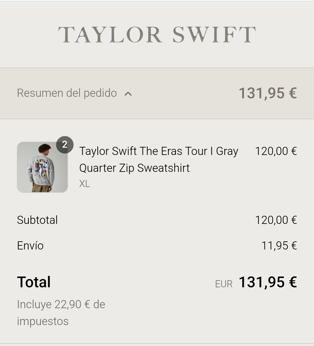 minibeg2's tweet photo. @taylornation13 Finally!!!!!!!✨🩷 Bought one for me and the other one is a surprise for my friend 🫶🏼 
@taylornation13 #VenueTourMerchCollection https://t.co/ffWddKS75m