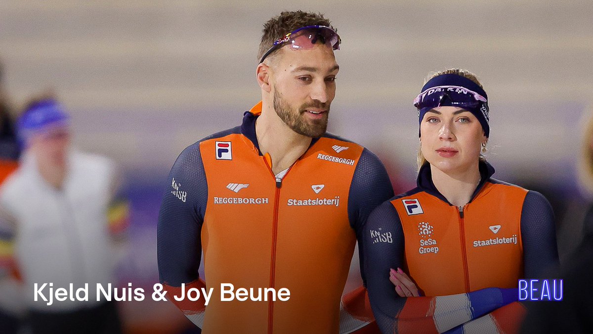 Met drie keer goud is ze de ‘koningin van Hamar’: Joy Beune. Vanavond schuift ze aan samen met haar grote geliefde <a href="/KjeldNuis/">Kjeld Nuis</a>. Het schaatsseizoen van het sterrenkoppel zit erop. Van prachtige prestaties op het ijs tot een wond na een woede-uitbarsting en een Playboy-shoot. #BEAU