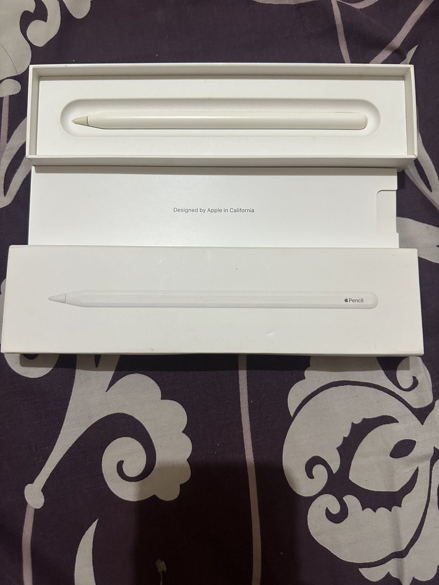 elharjogiyono's tweet image. WTS JUAL SECOND BEKAS
APPLE PENCIL Gen 2 
- Mulus 
- Jarang Terpakai
- Tidak ada kikis
Untuk Detail dan harga bisa DM
#jualmacbook #jualiphone 
#macbook