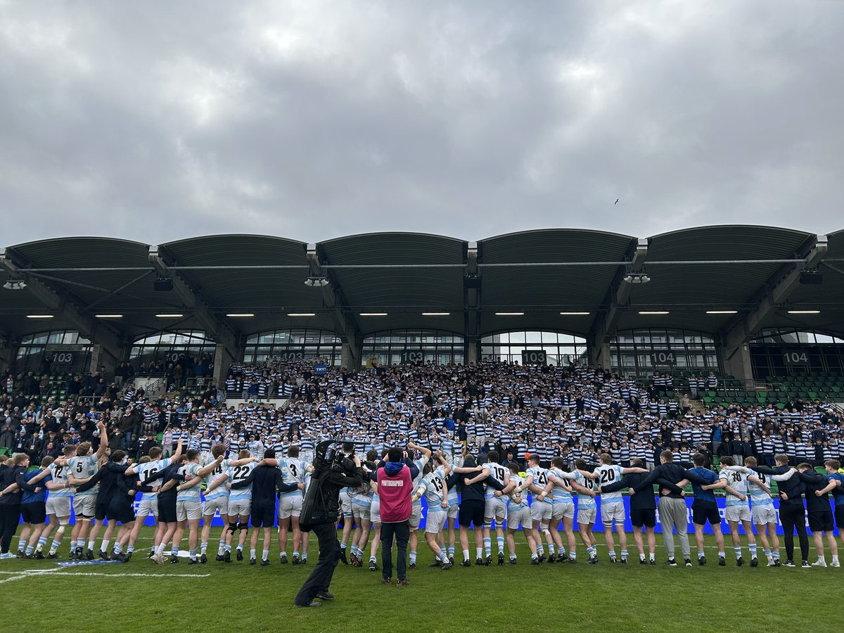 Marcus Ó Buachalla (@ohfadabee) on Twitter photo School days = the best days ⭐️
Memories to last a lifetime with friends, celebrating with your school and family 🩵🤍
Congratulations to Blackrock College, hard luck Terenure.
Another Senior Cup year ✅
Thanks to all in <a href="/tallaghtstadium/">Tallaght Stadium</a> for all the help - great day 👏 School days = the best days ⭐️
Memories to last a lifetime with friends, celebrating with your school and family 🩵🤍
Congratulations to Blackrock College, hard luck Terenure.
Another Senior Cup year ✅
Thanks to all in <a href="/tallaghtstadium/">Tallaght Stadium</a> for all the help - great day 👏
