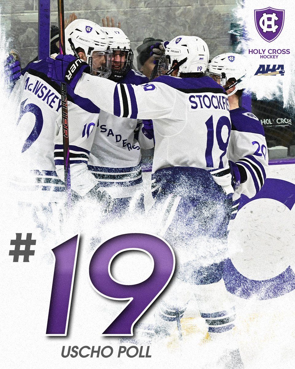Back in the <a href="/USCHO/">USCHO.com</a> poll ahead of the championship game this weekend!

📰 tinyurl.com/2x8ffvwe

#GoCrossGo