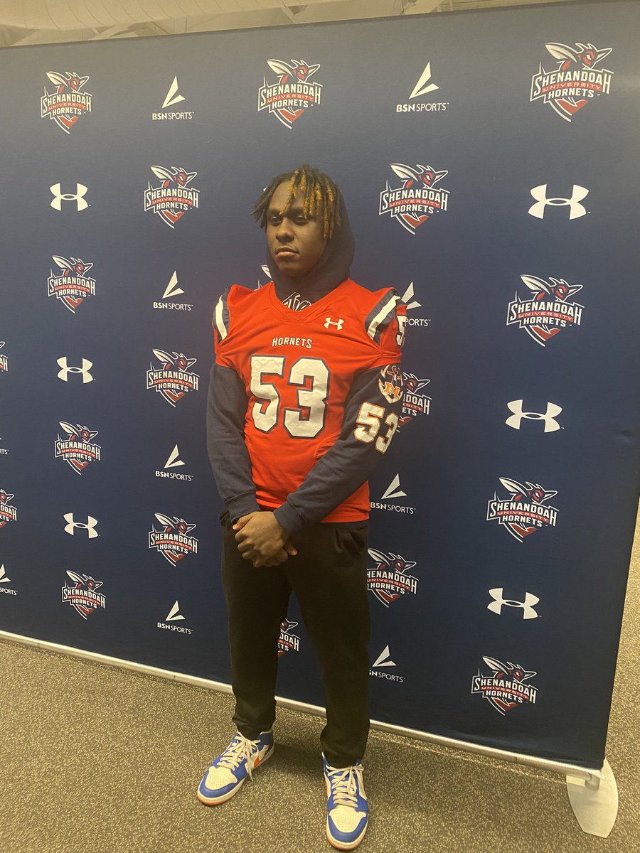 1000% COMMITTED 💙❤️
<a href="/HBBauserman/">Hayden Bauserman</a> <a href="/SUhornetsFB/">Shenandoah Football</a>