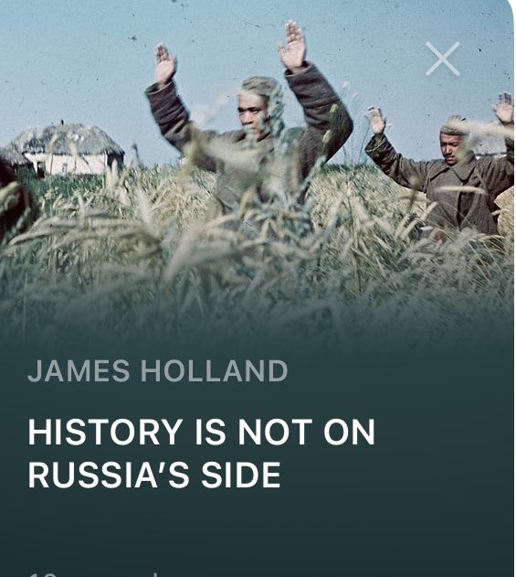 I’ve come to the conclusion that actually, Russia is just a bit s**t at fighting wars. <a href="/WeHaveWaysPod/">WW2 Pod: We Have Ways of Making You Talk</a> LINK: linktr.ee/jamesholland19…