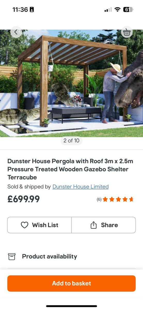 Hey <a href="/BandQ/">B&Q</a> , can I check if the crocodiles and T-Rex are included in the price or not? Thanks.

diy.com/departments/du…
