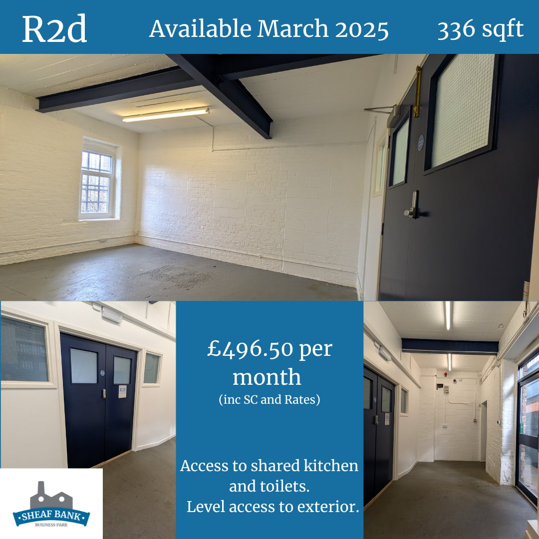 SheafBank's tweet image. Units are letting so fast! Last week H4 was let subject to contract 48hours after advertising, R2a has been let within two weeks and viewings are stacking up for R2d (pending us finishing some upgrade work). Our waiting list is open so you can be notified first!  #unittolet