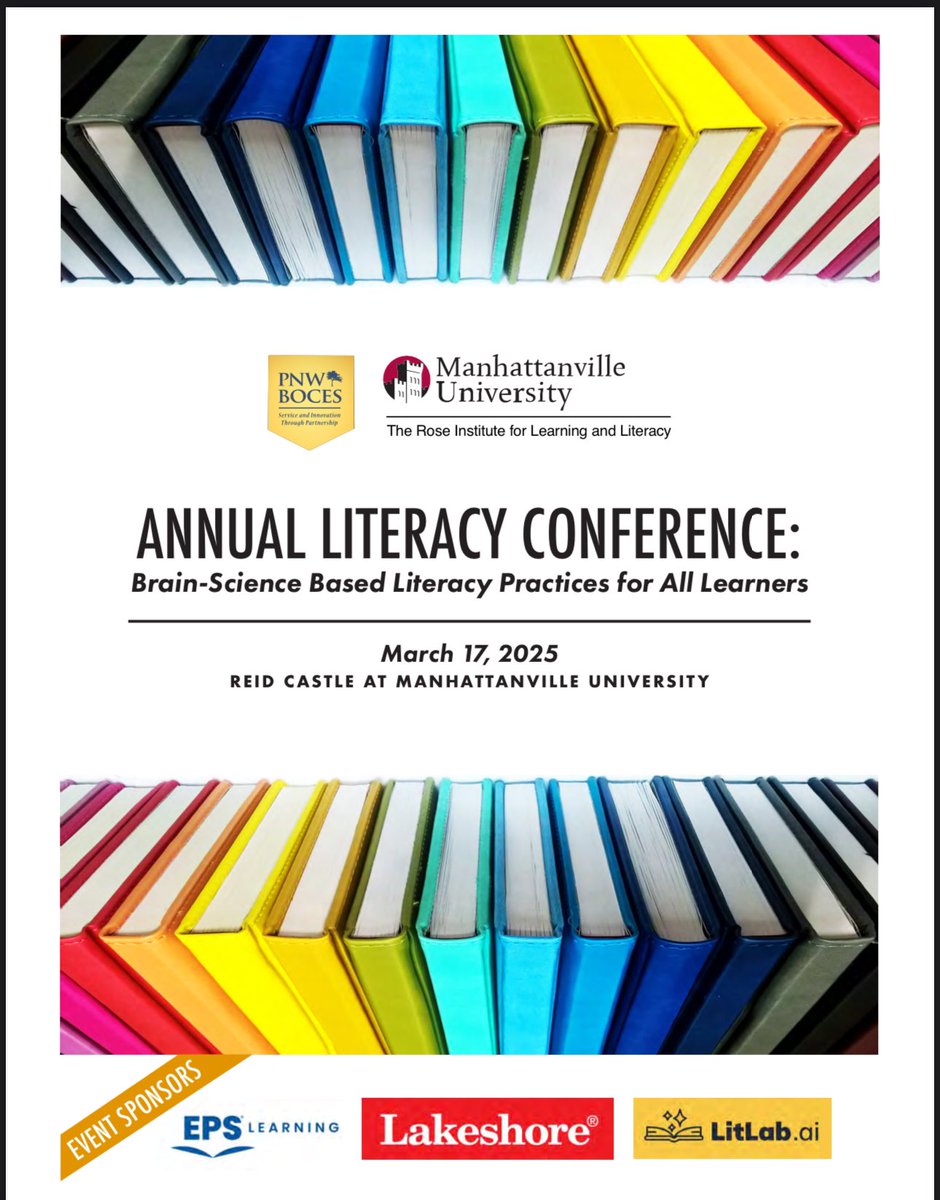 Dawn Nieman wrapping up an exciting day of learning at the Annual Literacy Conference hosted by <a href="/pnwboces/">PNW BOCES</a> and <a href="/Mville_U/">Manhattanville University</a>