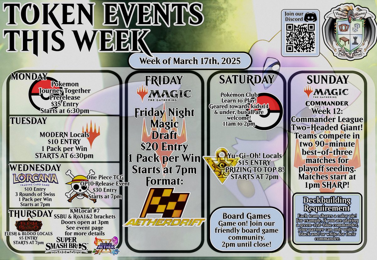 Calendar for March 17 to March 23
- One Piece releases this Wednesday!
- KMLocal is also a Last Chance Qualifier for <a href="/KMLTournaments/">KML Tournaments</a>' 5-year Anniversary Tournament.