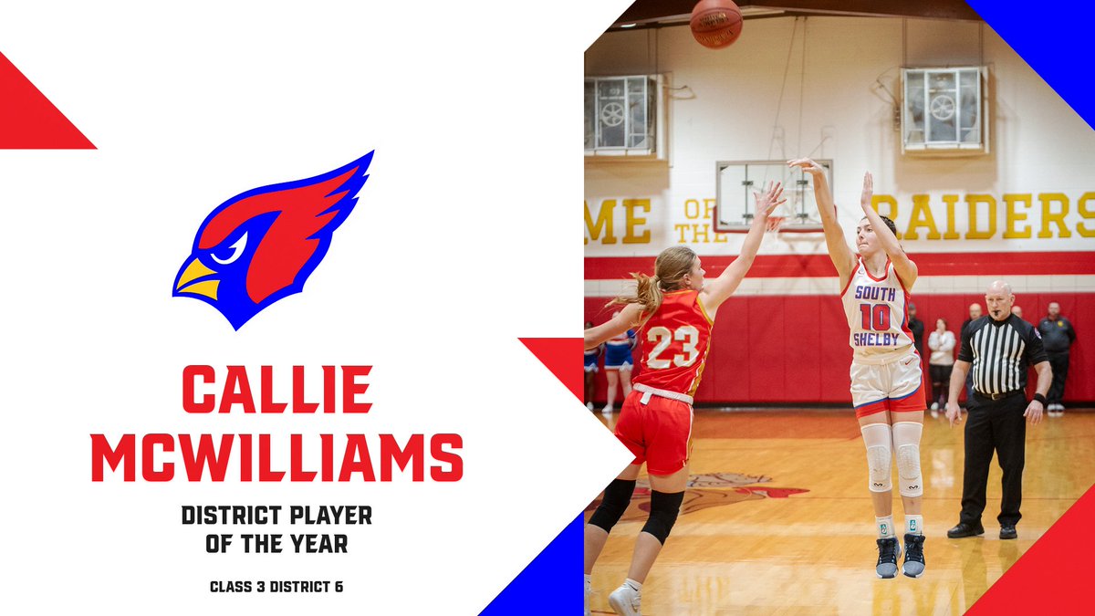 SS Ladybirds Basketball (@ssladybirds) on Twitter photo Congrats to <a href="/cmcwilliams07/">callie mcwilliams</a> and <a href="/belleroush05/">Belle Roush</a> for being named to the All-Distrcit Team for Class 3 District 6 and Callie for being selected as the Distrcit Player of the Year! Congrats to <a href="/cmcwilliams07/">callie mcwilliams</a> and <a href="/belleroush05/">Belle Roush</a> for being named to the All-Distrcit Team for Class 3 District 6 and Callie for being selected as the Distrcit Player of the Year!