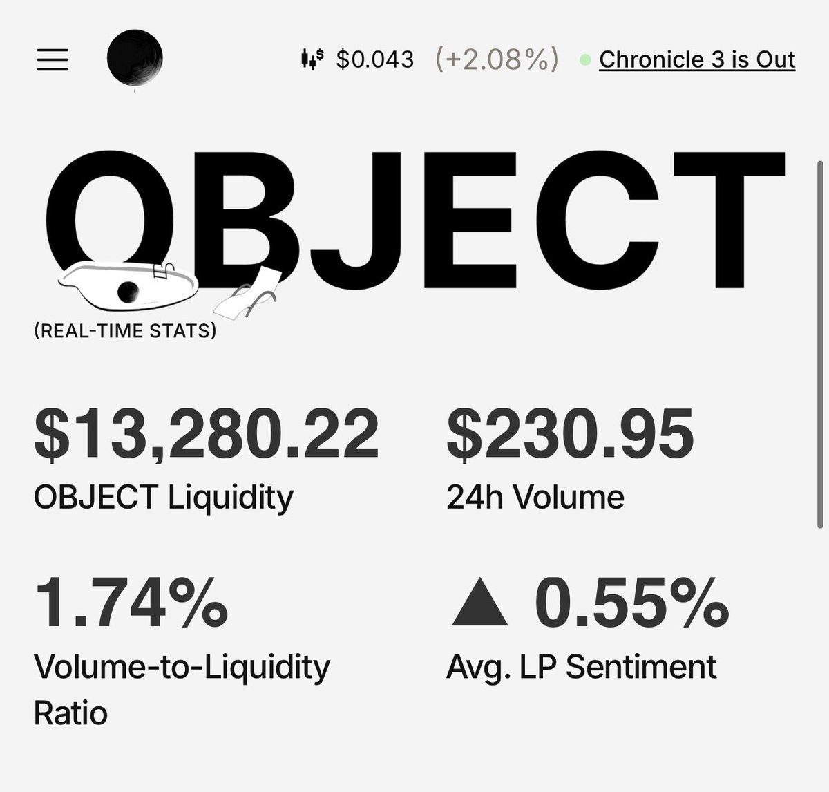 Object (XRPL) (@objectxrpl) on Twitter photo Added our new LP with XAH (<a href="/XahauNetwork/">Xahau Network</a>) to the website.
It now reflects in our Avg. LP Sentiment %, education section, and more. Added our new LP with XAH (<a href="/XahauNetwork/">Xahau Network</a>) to the website.
It now reflects in our Avg. LP Sentiment %, education section, and more.