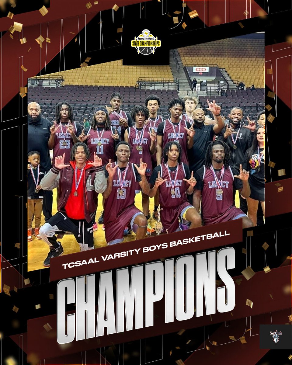 LSSSTitans's tweet image. What a year for Legacy @MbbTitans Basketball ๐๐๐๐
#ProgramSweep!!
National
Independent HS Champs
@PCousy2, HC
Varsity
TCSAAL State Champs
@CatoRahsaan, HC
Junior Varsity
TCSAAL Regional Champs
@coachmumbo, HC
Middle School
TCSAAL State Champs
@DabHicks22, HC
