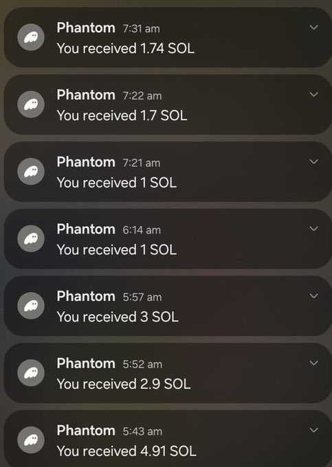 elonmuskk4839's tweet photo. Sending some $SOL to first 2000 wallets in the comments !!    

Drop your $SOL address 👇🏻   

Like, Follow &amp; RT    

Check your wallet in 24 hours

#SolanaAirdrop #Solana #airdrop #ChampionsTrophy2025 #Crypto #memecoins #earthquake https://t.co/Pf0HNVE9MO