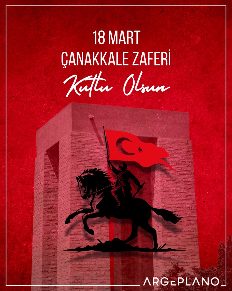18 Mart Çanakkale Zaferi Kutlu Olsun!

🇹🇷 #18MartÇanakkaleZaferi #ÇanakkaleGeçilmez #ŞehitlerimiziRahmetleAnıyoruz #argeplano