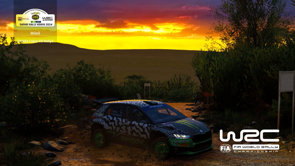 _ItoSaku_'s tweet photo. Weekly Rally / Safari Rally Kenya / Škoda Fabia RS Rally2
Championship 4最終戦、完走しました🙂
サファリの練習にはいい感じの長さ、途中サービスあるかと思ったら無かった😣
最終SSは無事木にヒットしました😵
#WeeklyRally
#EASPORTSWRC https://t.co/xMQGufUlmj