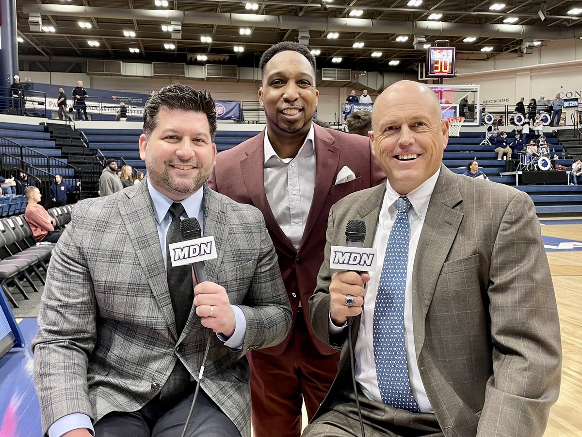 Eddy Occhipinti (@eddyonair) on Twitter photo It was another great 🏀 season on the <a href="/MDigitalNetwork/">Monmouth Digital Network</a>.
Thank you to <a href="/akurtz42/">Andrew Kurtz</a>, <a href="/garyjkowal/">Gary Kowal</a>, <a href="/AnneToner12/">Anne Toner</a> & the incredible team that makes it happen. Always great working w/ <a href="/SteveBazaz/">Steve Bazaz</a>, <a href="/CoachCalloway1/">David Calloway</a>, <a href="/DHenryTV/">Dexter Henry</a>, <a href="/JoeVasilePBP/">Joe Vasile</a> & crew!
Can’t wait for next season 🎙️
#CAAHoops It was another great 🏀 season on the <a href="/MDigitalNetwork/">Monmouth Digital Network</a>.
Thank you to <a href="/akurtz42/">Andrew Kurtz</a>, <a href="/garyjkowal/">Gary Kowal</a>, <a href="/AnneToner12/">Anne Toner</a> & the incredible team that makes it happen. Always great working w/ <a href="/SteveBazaz/">Steve Bazaz</a>, <a href="/CoachCalloway1/">David Calloway</a>, <a href="/DHenryTV/">Dexter Henry</a>, <a href="/JoeVasilePBP/">Joe Vasile</a> & crew!
Can’t wait for next season 🎙️
#CAAHoops