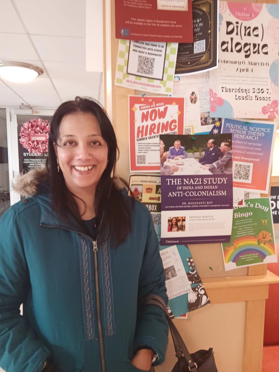 My upcoming talk at tge Dickinson College