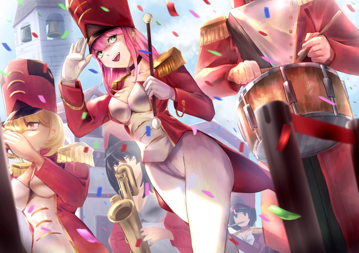 moetorash's tweet photo. Parade!

Illustration for #VGen Challenge. https://t.co/Yf3k7HR4av