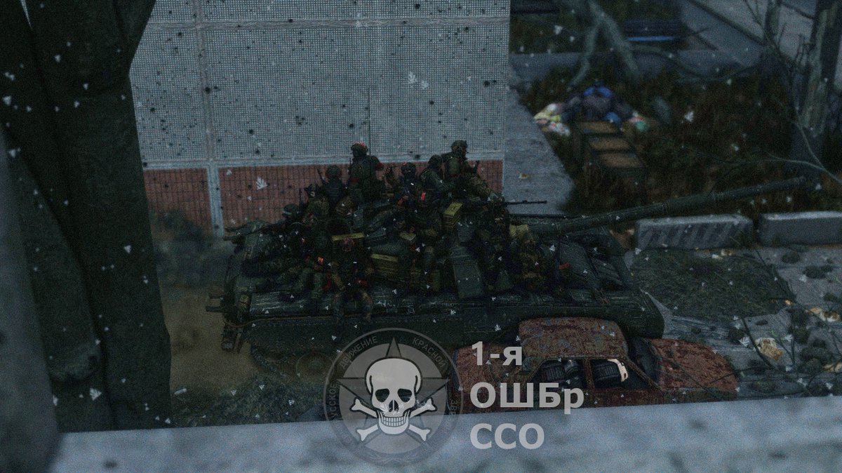 Our stormtroopers on their way to the front lines.

📸1st Separate Assault Brigade of the Special Operations Forces of Dogechnya
📍#Surovyi
#arma3 #dogechnya #chernarus #cdf #artwork