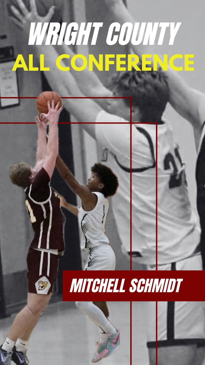Congratulations to <a href="/lexynjoe3/">Lexyn Grof</a> &amp; <a href="/Mitchell12sc/">Mitchell Schmidt</a> in being named All Conference for Wright County.