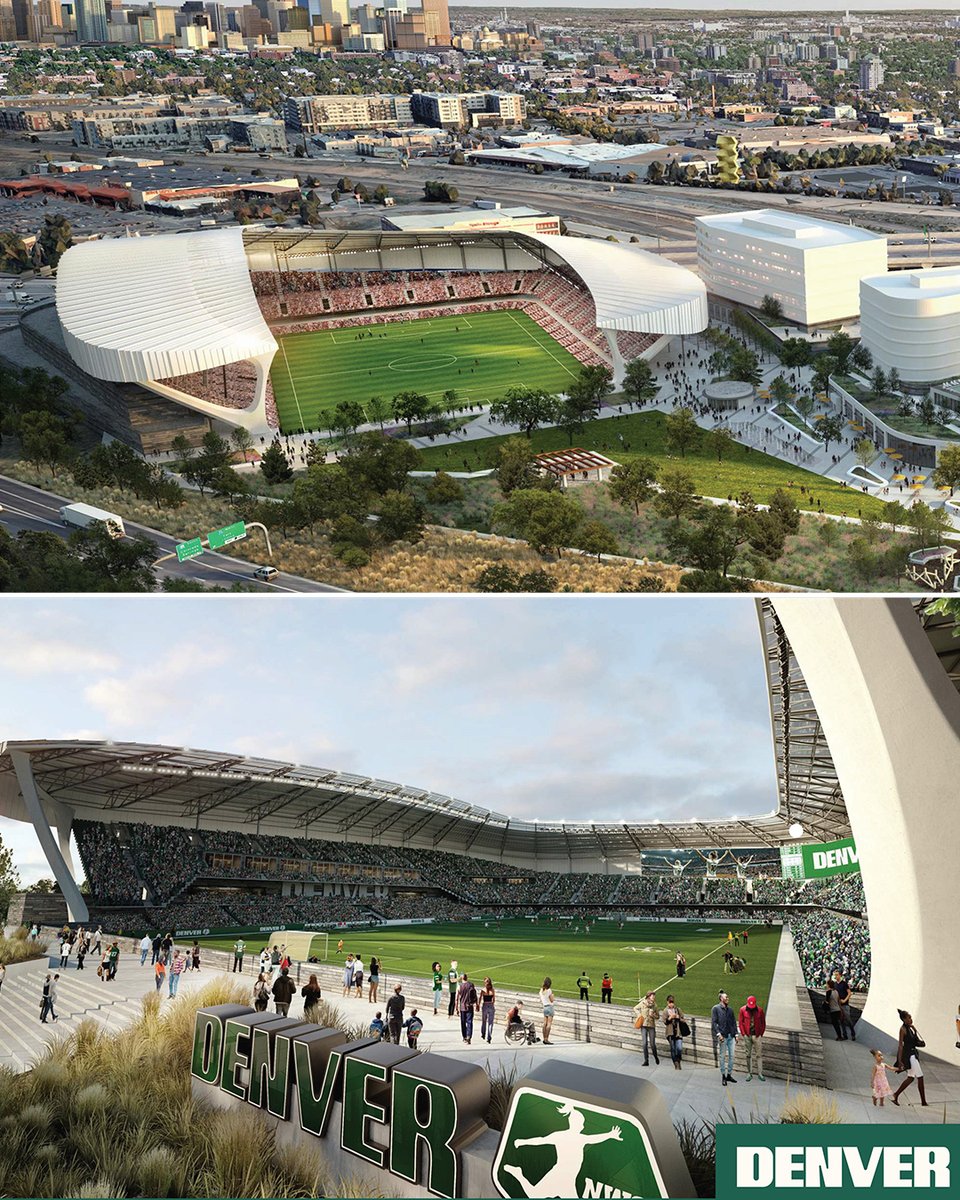 DENVER’S NEW STADIUM DESIGN LOOKS TOUGH 🔥

(Via denvernwsl/IG)