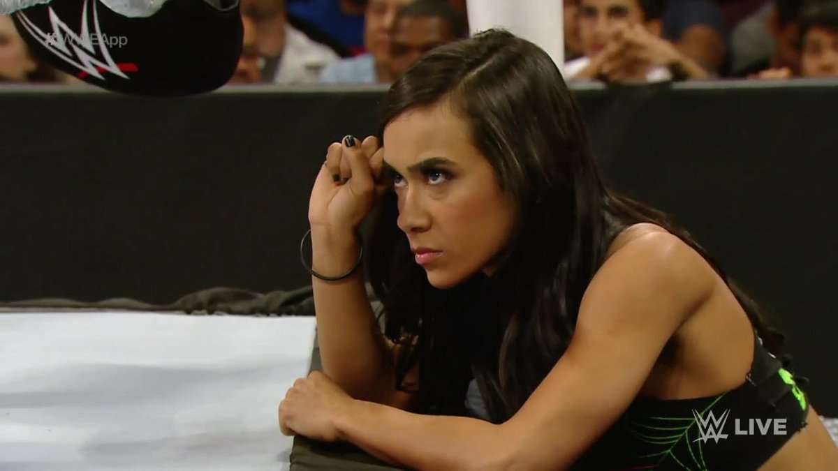 TravisJonesWWE's tweet photo. Lady @TheAJMendez - The #PhenomenalBlackWidow will always be the strong #SuperHero that save the @WWE's #DivasDivision/#WomensDivision from completely collapsing on itself, #TeamAJ. #RT if u agree #WeLoveAJ #IconicAJ #AJFansForEver #WWEApp #RAW #WWERAW #RAWOnNetflix https://t.co/9MZ8n8rcp8