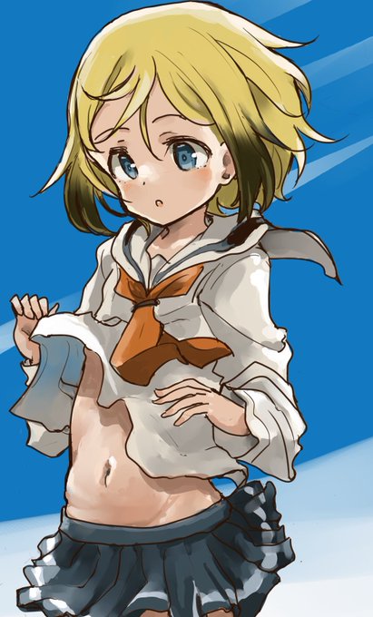 春一番とセーラー服エーリカ・ハルトマンの◯◯チラ #s_witch 