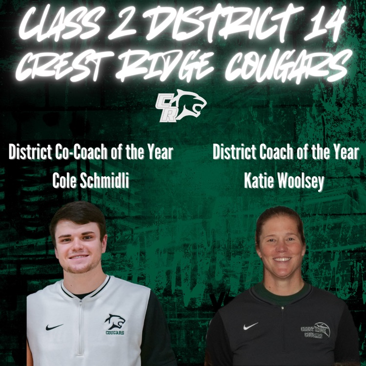 Crest Ridge Cougar Pride tweet media