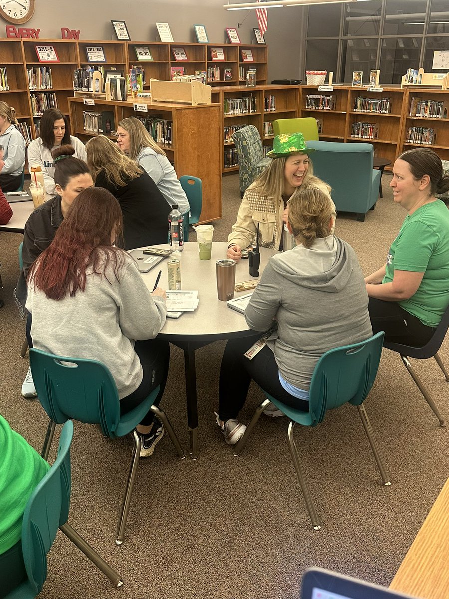 Montclair staff started their morning of professional learning with some music trivia! #WildcatFamily